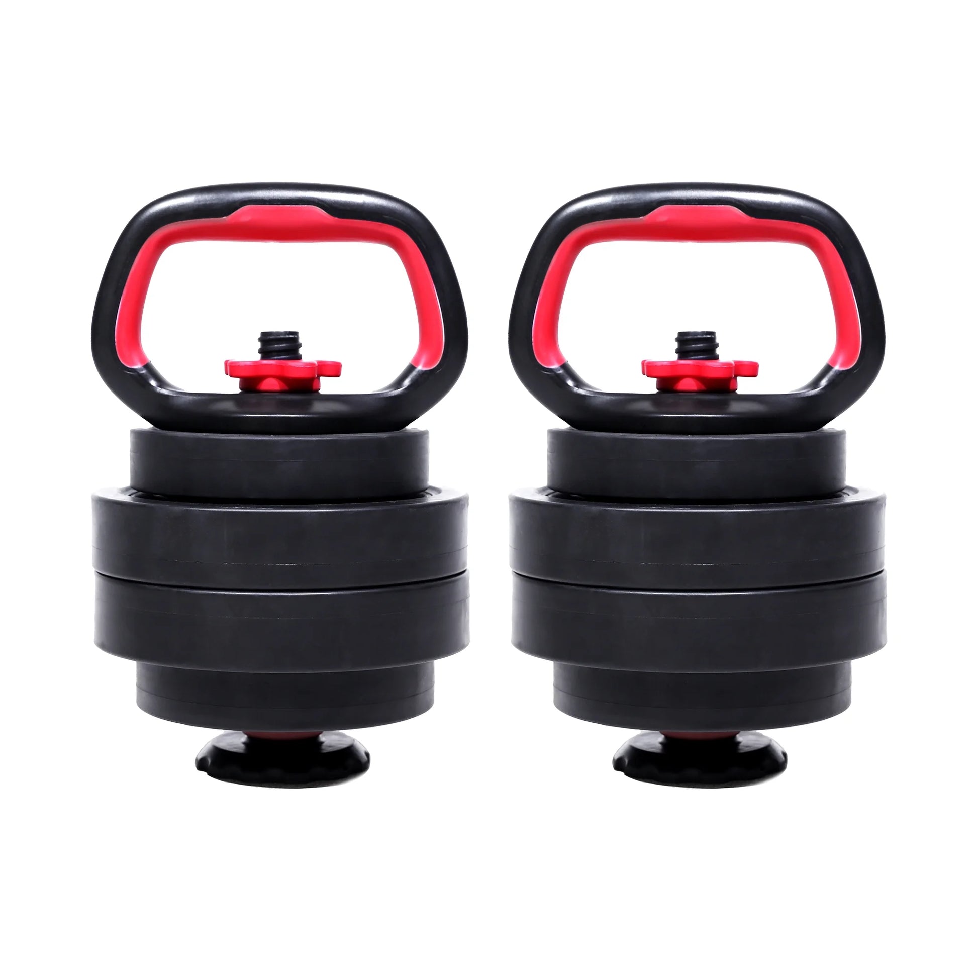 45LB 5 in 1 Adjustable Dumbbell Set , Fitness Exercises for Home Gym, Black