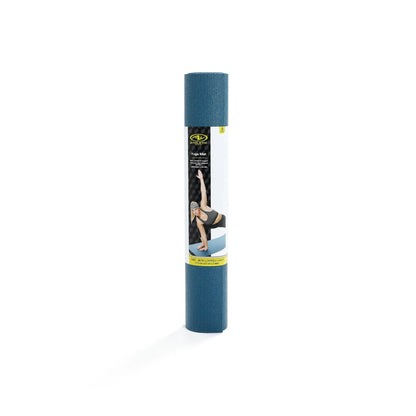 PVC Yoga Mat, 3Mm, Real Teal, 68Inx24In, Non Slip, Cushioning for Support and Stability