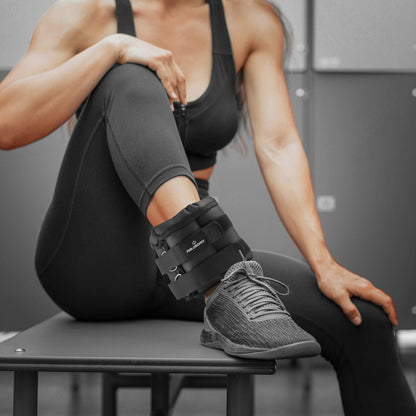 Adjustable Ankle Wrist Weights Pair, Arm Leg Straps Set with Removable Weights
